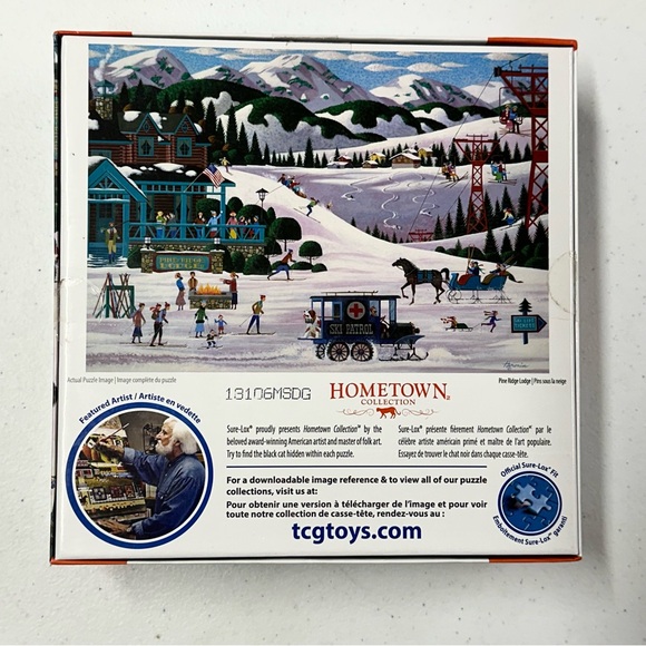 💥SOLD💥 Pine Ridge Lodge Hometown Collection puzzle 300 pieced - Picture 4 of 8